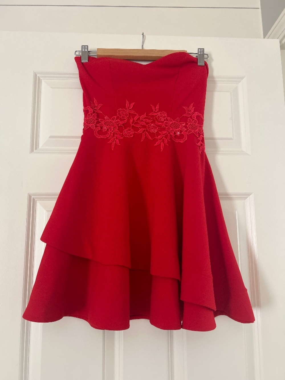 Juniors Red formal dress